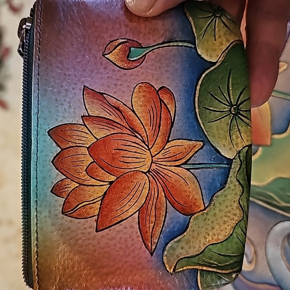 Anushka Leather flap crossbody and coin purse - Picture 12 of 16